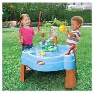Interactive Blue Learning Water Play Table